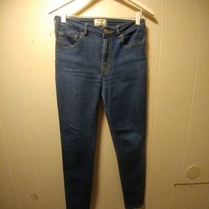 Acne Studios Pin Raw Reform Skinny Jeans